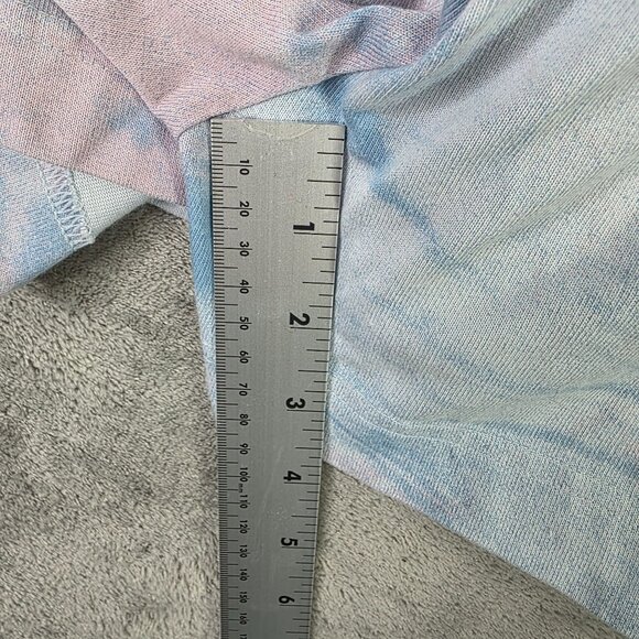 Womens Adidas Tie-Dye Pastel Athletic Shorts Cotton Polyester Blend 3" Inseam S - Picture 9 of 11